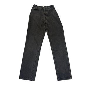 Elizabeth Sulcer x Miss Sixty Mom Jeans in Black Denim